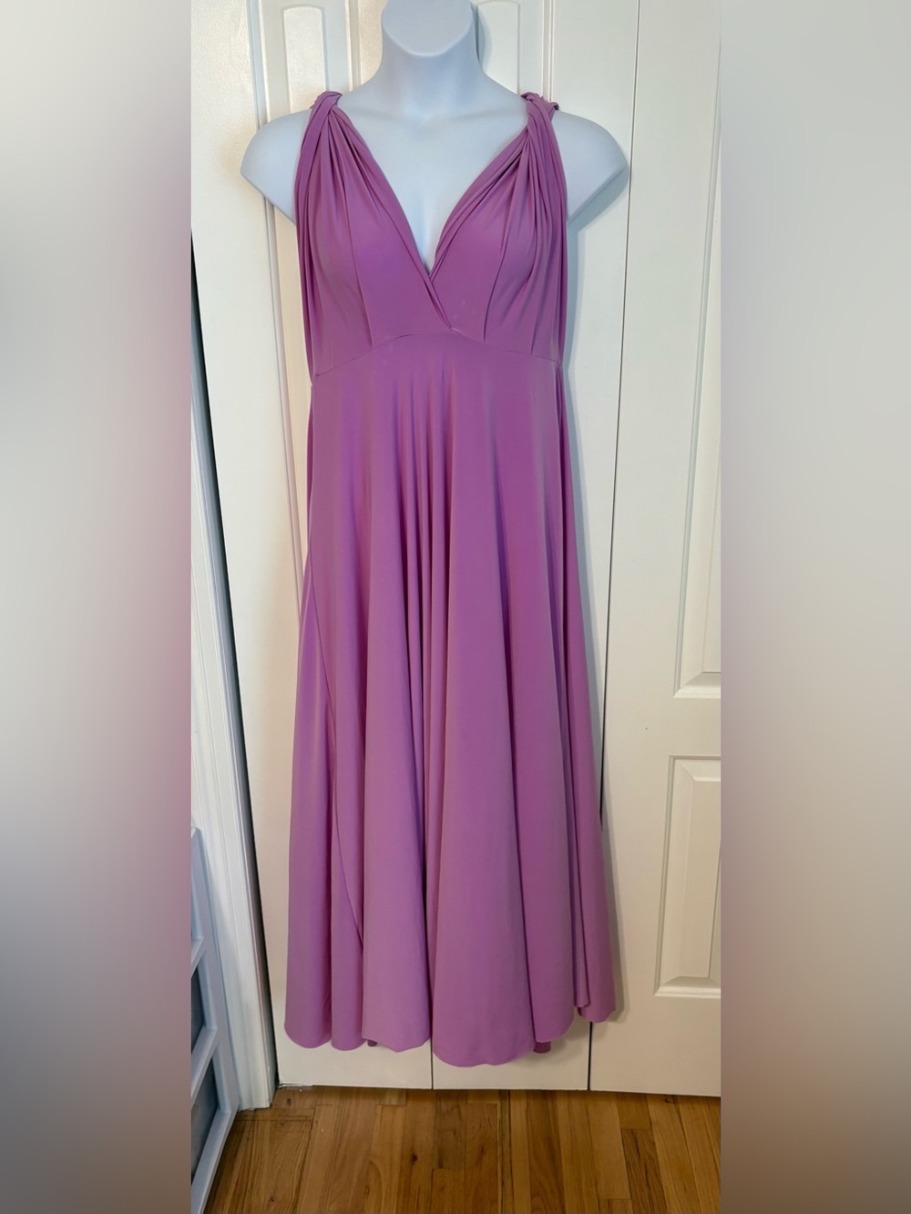 Women’s Lavender Maxi Infinity Dress- One Size PLUS